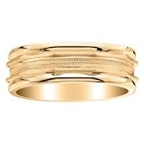 14K Yellow Gold Designer Wedding Ring
