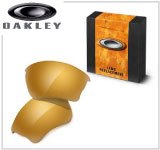 オークリー - ハーフジャケット 交換レンズ OAKLEY HALF JACKET XLJ LENSES Gold Iridium (13-412)