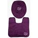 Kansas State Wildcats Bathroom Set (Toilet Seat Cover & Floor Mat) NCAA