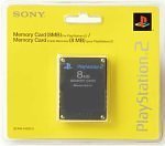 (2 Card Package DEAL) Sony Playstation 8MB Memory Cards