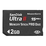 SanDisk 2GB UltraII MemoryStick ProDuo SDMSPDH-002G-A11