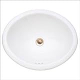 Porcher 10020 Arroyo Countertop Lavatory, White