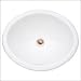 Porcher 10020 Arroyo Countertop Lavatory, White