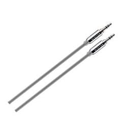 Belkin iPhone Mini Stereo Dub Cord - 3.5mm Stereo M to M - 6 Feet Grey