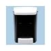IMPACT PRODUCTS, LLC ClearVu Liquid Soap Dispenser, 30 Ounces, 4-1/2w x 4d x 6-1/4h, Black/White