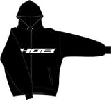 SHOEI LOGO ZIP HOODY BLACK SIZE:MED