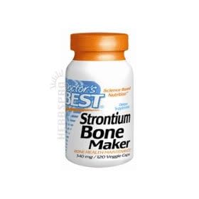 Strontium Bone Maker 120VC 340 mg By Doctor's Best by Doctor's Best