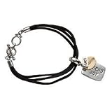 Attribute Rhodium Bracelet - Sister