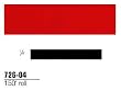 3M 72604 Scotchcal Striping Tape, Red, 1/4 in x 150 ft