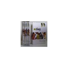 ZUMBA FITNESS 4 DISC DVD BOX SET