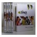 ZUMBA FITNESS 4 DISC DVD BOX SET