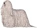 2.75 inch x 2 inch Acrylic Keyring Key Ring-Komondor