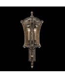 Fine Art Lamps 574681 Gramercy Park 6 Light Outdoor Wall Light in
Antique Gold with Seedy Amber Tinted glass