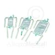 Dispoz-a-Bag - With Flip-Flo Valve without Leg Straps Sterile - 32 oz. 12"