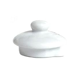 Tea Pot Lid for BWT-180 - White - Size: 2 1/2'' (1 Dozen/Unit)