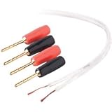 Belkin PureAV AV23002-100-WH 100-Foot 18-Gauge Speaker Cable and Pins (White)
