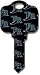 Tampa Bay Devil Rays Kwikset KW House Key