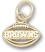 Cleveland Browns Pierced Football 1/4