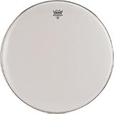Remo Ambassador Smooth Bass Head w / Crimplock Collar, White 20 ...