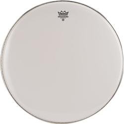 Remo Ambassador Smooth Bass Head w/ Crimplock Collar (White 16 Inch)