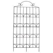 AUSTRAM 96 Leather Black Rose Trellis by 