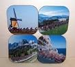 Landscapes of Cycling Biking Coaster Set
