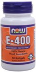 E-400 by NOW Foods - Vitamins (400 IU - 50 Softgels)