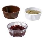 Review Carlisle Foodservice Products  / SAN Plastic Ramekin Fluted Sides Clear 2 oz 4 Dozen per case, 48/CS