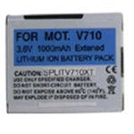Battery With Silver Battery Door 1000 Mah Extended Li-ion For Motorola V710