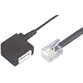 Adapter RJ45 auf TAE-F Kupplung mit ca. 0,2m Kabel VE=1