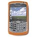 Electronics : Genuine BlackBerry 8300 Skin, Tangerine Orange