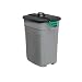 Addis 9769 Rectangular.Dustbin Grey 90Lt