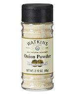 Watkins All Natural Gourmet Onion Powder - Glass. 2.12 oz. (60g)