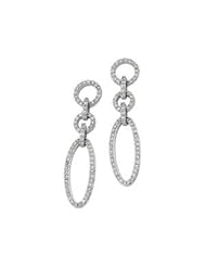 Pair 5/8 CT TW 14K White Gold Diamond Earring