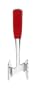 Art and Cook Meat Tenderizer Chrome Dreams Collection, Red