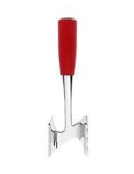 Art and Cook Meat Tenderizer Chrome Dreams Collection, Red by Art and Cook
