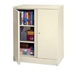 Easy-to-Assemble 42-3/4 High Storage Cabinet, 36w x 18d, Putty (HONC184236L)