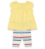 2 Piece Cotton Rich Tunic & Leggings Outfit
