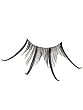 Gold Glitter Tip Eyelashes - Great Costume Accessory
