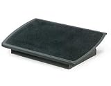 3M Adjustable Footrest FR530CB, 14 inches x 22 inches x 4 inches, Charcoal Grey