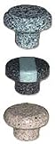 Avalon Corian One Piece Round Knob, HR 1 3/4 diameter