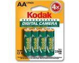 Kodak Max 4 NiMH 2100 mAh Rechargeable AA Batteries