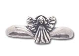 Solid Sterling Silver Angel Light Ring