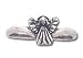 Solid Sterling Silver Angel Light Ring