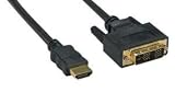 25 Foot Gold HDMI/DVI-D Digital Video HDTV/Home Theater Cable