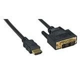 Buy 30 Foot B and A Computer Black Gold HDMI DVI-D Digital Video Cable with Gold Plugs by Black Gold