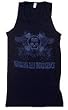 MINDLESS SELF INDULGENCE (MSI) - Skull Cassette - Black Tanktop / Wife Beater
