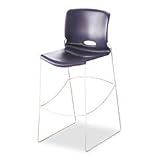HON 404791 Olson 30 Stool, 4040 Series, Navy Shell With Chrome Frame
