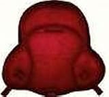 Western Saddle Full Coverage Cushion - Red Fleece Design