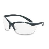 Willson 11150910 Vapor II Black Frame Safety Glasses with Clear Lens